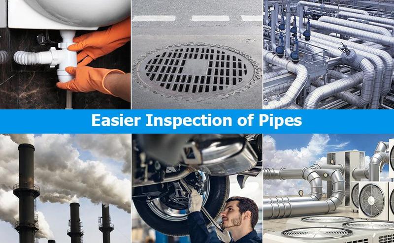 GARVEE Sewer Camera with Locator,300 FT 9" Screen,Pipeline Inspection Camera w/DVR Function & Snake Cable, Waterproof IP68 Borescope with LED Lights,Self-Leveling, Marked Cable GARVEE Sewer Camera with Locator,300 FT 9" Screen,Pipeline Inspection Camera w/DVR Function & Snake Cable, Waterproof IP68 Borescope with LED Lights,Self-Leveling, Marked Cable