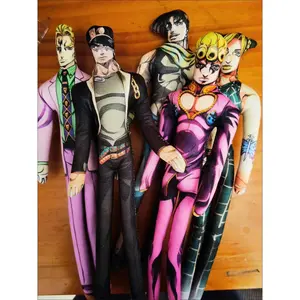 JoJo's Bizarre Adventure Jotaro Kujo Joseph Joestar Gyro Zeppeli Johnny Joestar Stuffed Doll Abstract Wire Skeleton Cosplay Gift