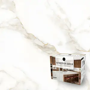 Giani Venetian Gold Quartz Countertop Paint Kit - All-Inclusive and Durable Epoxy Finish