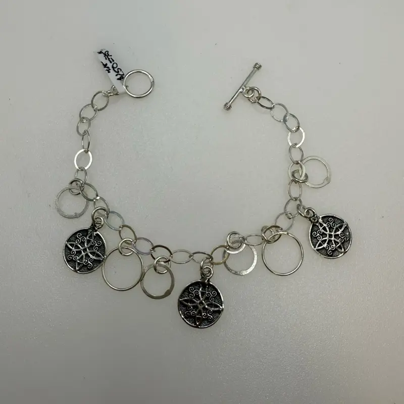 925 sterling silver 7.5” bracelet witches knot high quality Mexican silver)) Pulceras de plata Mexicana alta calidad 7.5” pulgadas