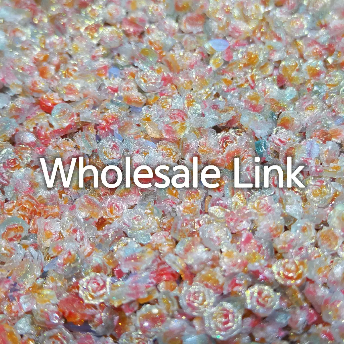 Wholesale Link Resin Flowers for Nail Charms - DIY and More