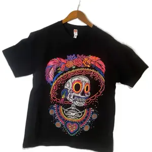Catrina huichol t-shirt Cotton Black Womenswear graphic tee