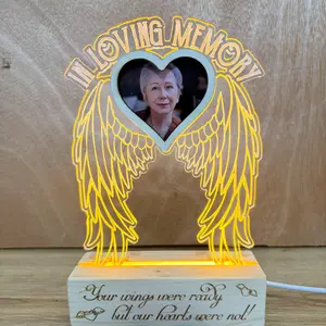 Personalized Memorial Plaque - Custom In Loving Memory - Meaningful Tribute to Remembered Loved Ones