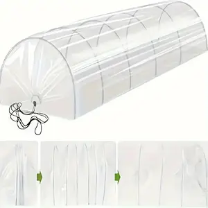 Transparent Plant Cover, Plastic Film Planting Vegetables Small Arch Shed Film, Agricultural Plastic Film, Winterproof Greenhouse Cover