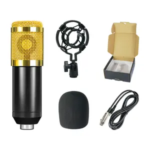 Cross border BM800 condenser microphone, anchor computer live recording, karaoke, e-sports voice microphone