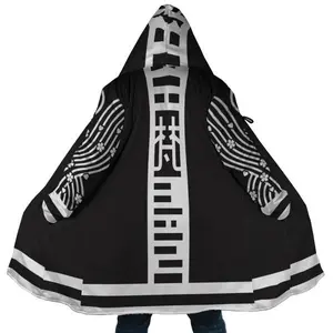 Senju Revengers Cloak Coat, Anime Cartoon Men's Women's Hooded Coat, Fleece Jackets Coats, Gift For Men And Women