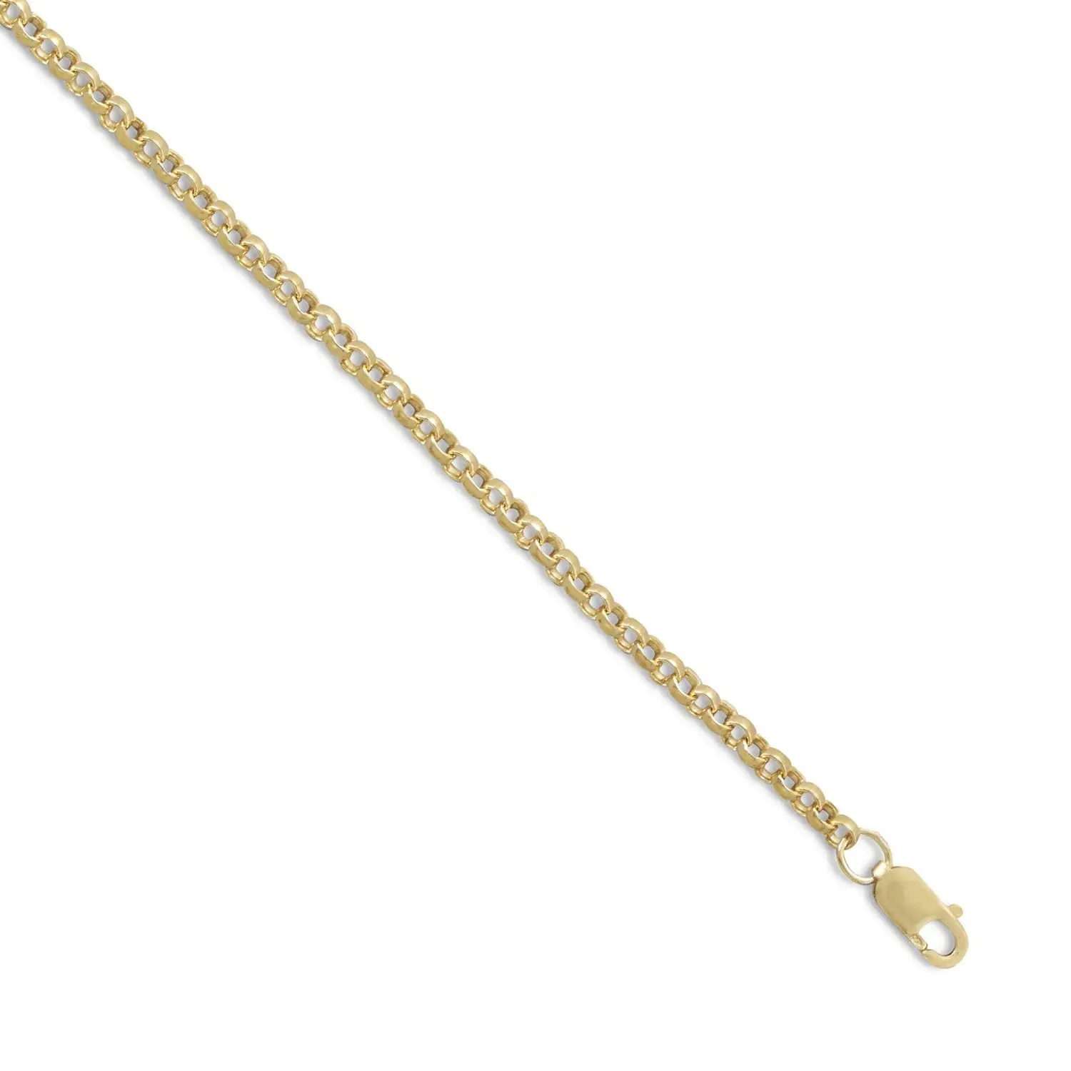 Rolo Chain Necklace 14/20 Gold Filled Lobster Clasp 2.6mm