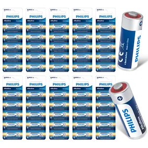 Philips 12V 23A Alkaline Batteries, 12 Volt, Long-Lasting Power, for Key Fobs, Remotes, Radios & Home Electronics