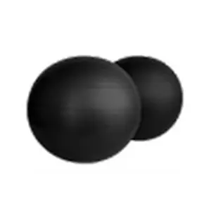AeroMat  65 cm Fitness Ball, Black