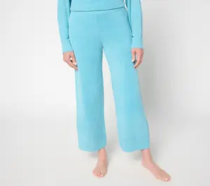 Barefoot Dreams Petite CozyChic Ultra Lite Stripe Cuff Crop Pant