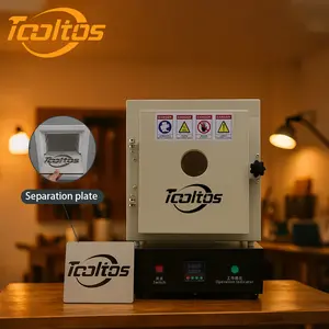 TOOLTOS Jewelry Melting Oven - 1750W, 110V/220V, PID Temperature Control, Partition Board, Intelligent Heating for DIY Beading & Jewelry Making