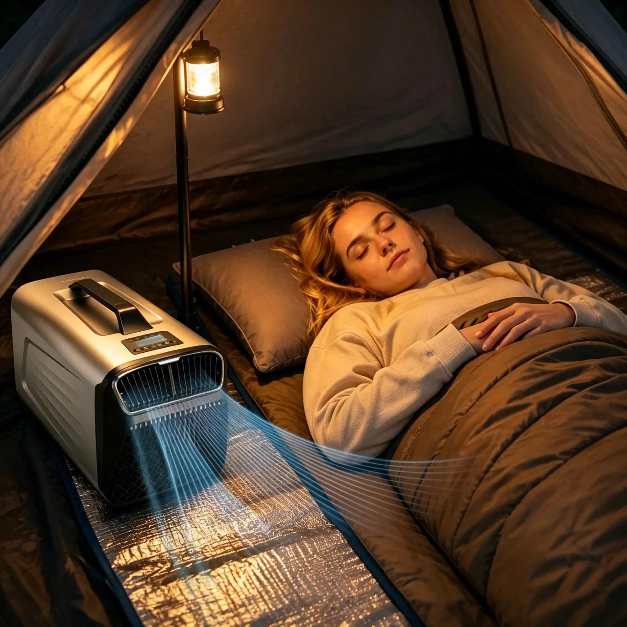 5,200BTU Portable Tent Air Conditioner for Camping Outdoor Use