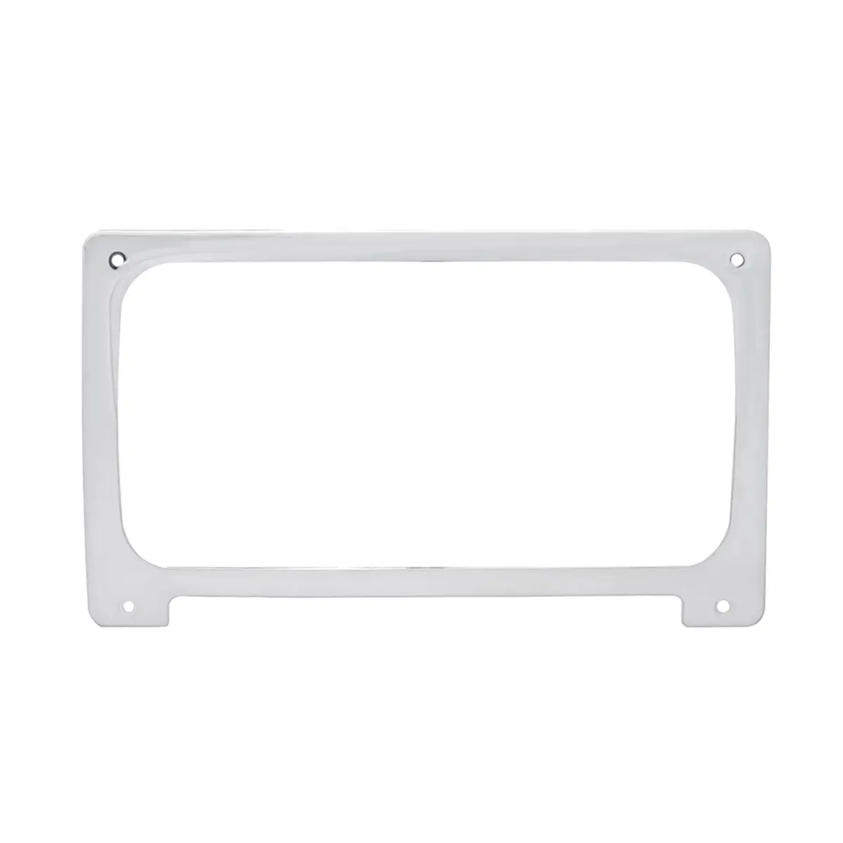 Chrome Center Gauge Cluster Cover W/Visor For Freightliner Century, Columbia, M2