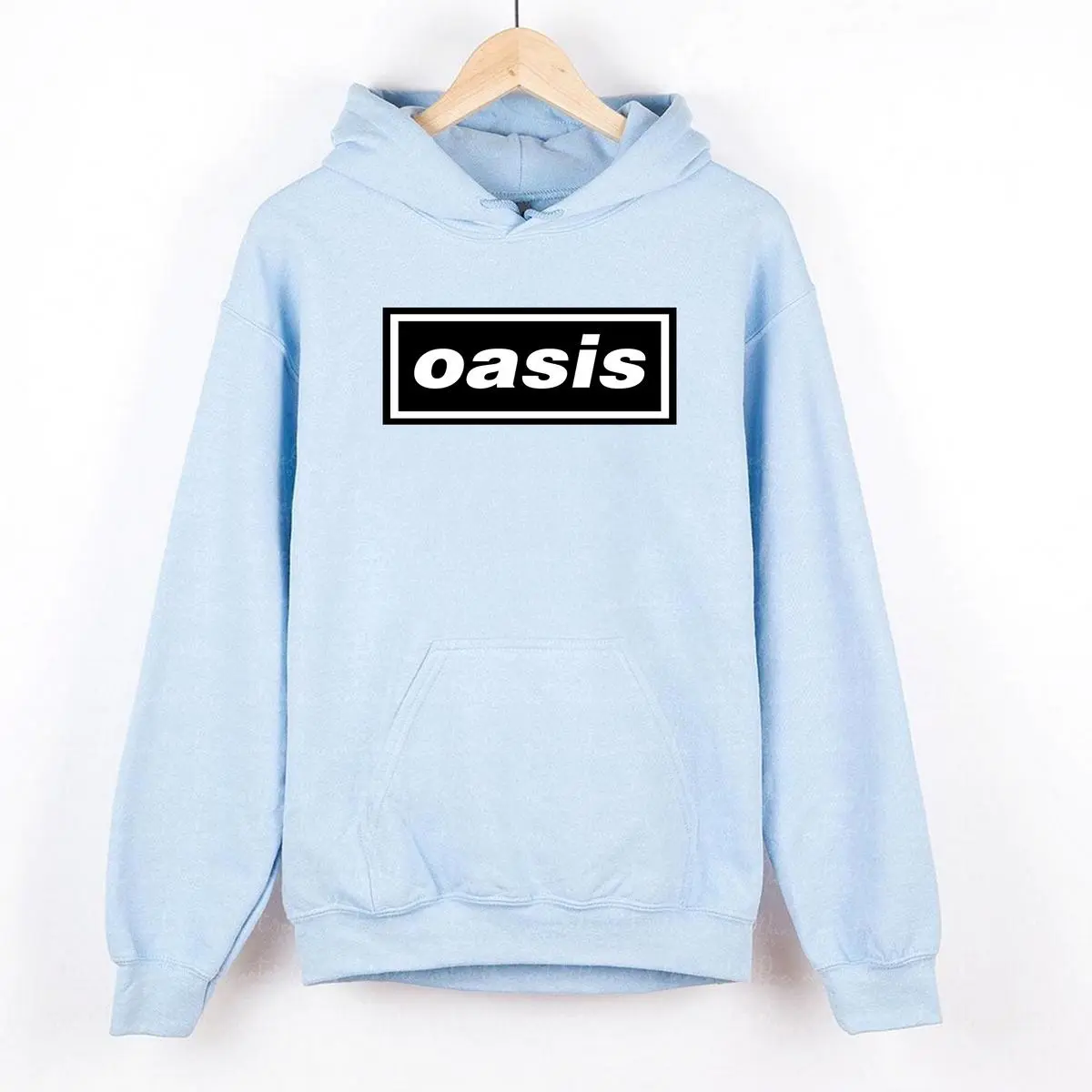 Oasis Logo T-Shirt Cotton Top Hoodie Sweatshirt for Men & Women