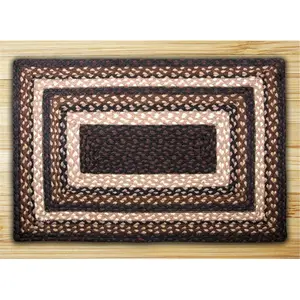 212 MAIN Earth 27-313 Mocha-Frappuccino Rectangle Minimalist Modern Indoor Natural Jute Rug, Biodegradable, Eco-Friendly, Natural Fiber, Minimalist Rug, Modern Indoor Rug