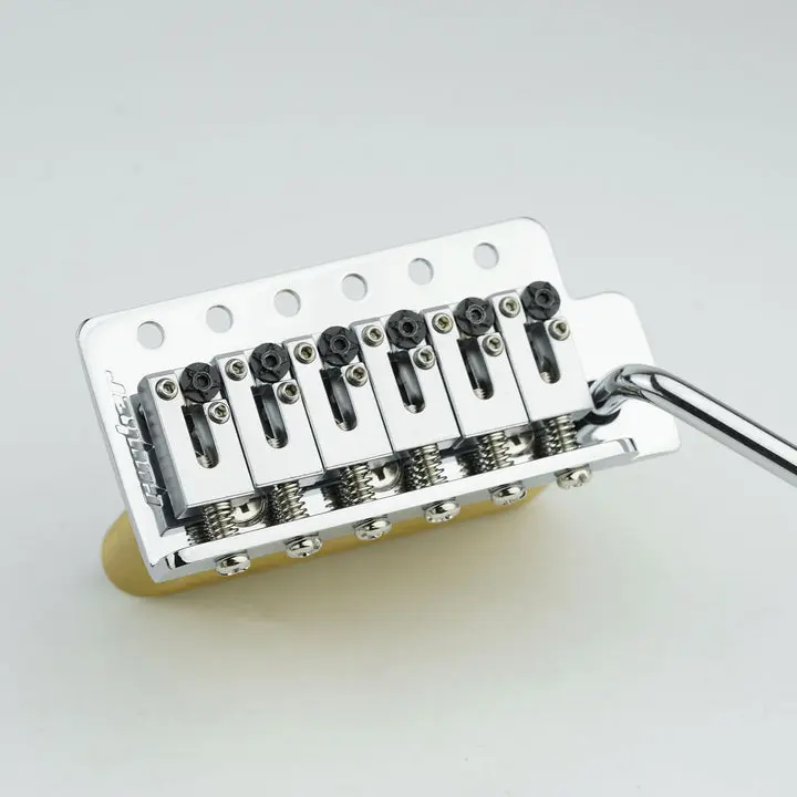 Guyker GG1001-S 6-Point Tremolo Bridge with Locking Stainless Steel Saddles