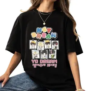 NCT Dream Slogan  Member Tee, The Dream Show 3, NCTizen Kpop Apparel Featuring Mark and Jeno Tshirt