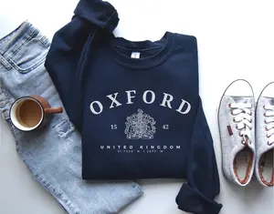 Oxford Sweatshirt, Oxford University, England Shirt, United Kingdom, Oxford shirt, United Kingdom England, Oxford UK shirt, UK Shirt Crewneck Cotton Tops Crewneck Womenswear Underwear Cotton Tops Crewneck Womenswear Women