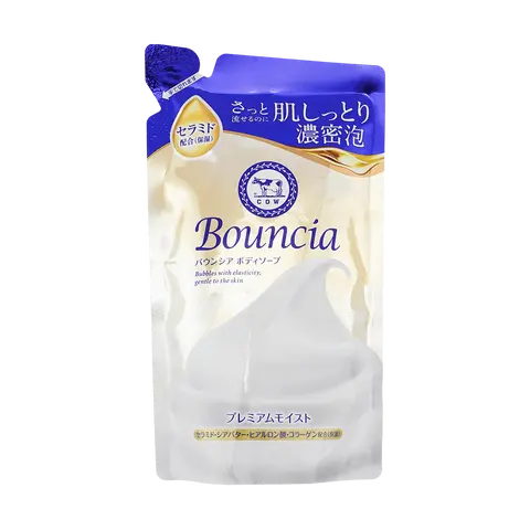 COW Bouncia Premium Moist Body Soap Body Wash Refill 11.5fl.oz