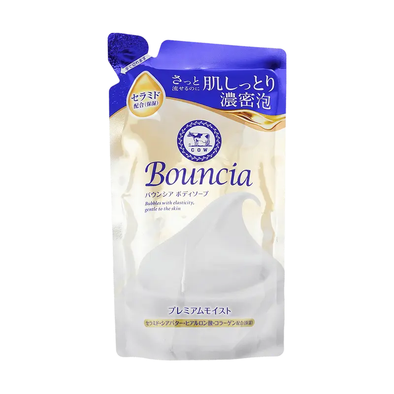 COW Bouncia Premium Moist Body Soap Body Wash Refill 11.5fl.oz