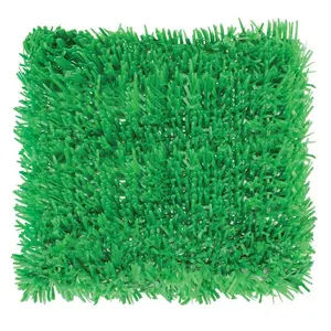 Beistle Packaged Tissue Grass Mats 15" x 30" Green Coasters Tableware for Easter Party Decorations