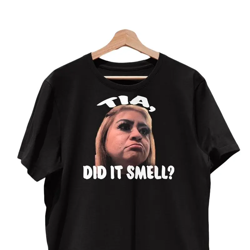 Ash trevino shirt Tia did it smell viral shirt Tshirt Casual ash Menswear Soft
