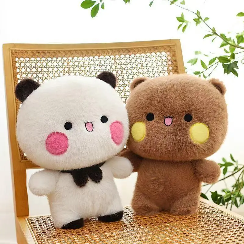 Bubu and Dudu Yier Unisex Panda Plushie Toy - 1pc Cute Collectible Soft Doll Pillow, Cuddly Kawaii Stuffed Animal, Hand Washable, 1-2 cm Error, Christmas Gift for Toys & Hobbies Enthusiasts
