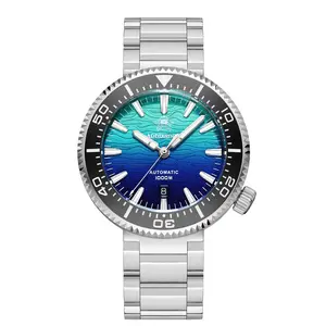 ADDIESDIVE Mens Automatic Watches Dive Watch - 46mm Mechanical Watch Sapphire 1000m Water Resistance Swiss Luminous 316L Stainless Steel Watch
