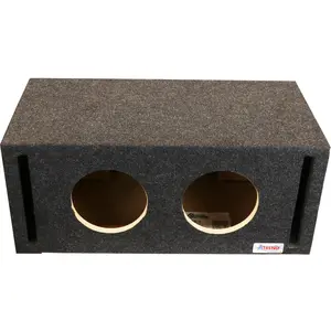 8 in Dual Vented Subwoofer Enclosure Precision CNC-Cut, Premium MDF Construction. Proudly USA Made.
