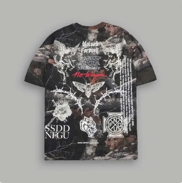 Darc Sport Everlasting "Premium" Tee Marrom Camufladas– Youth & Adult Sizes