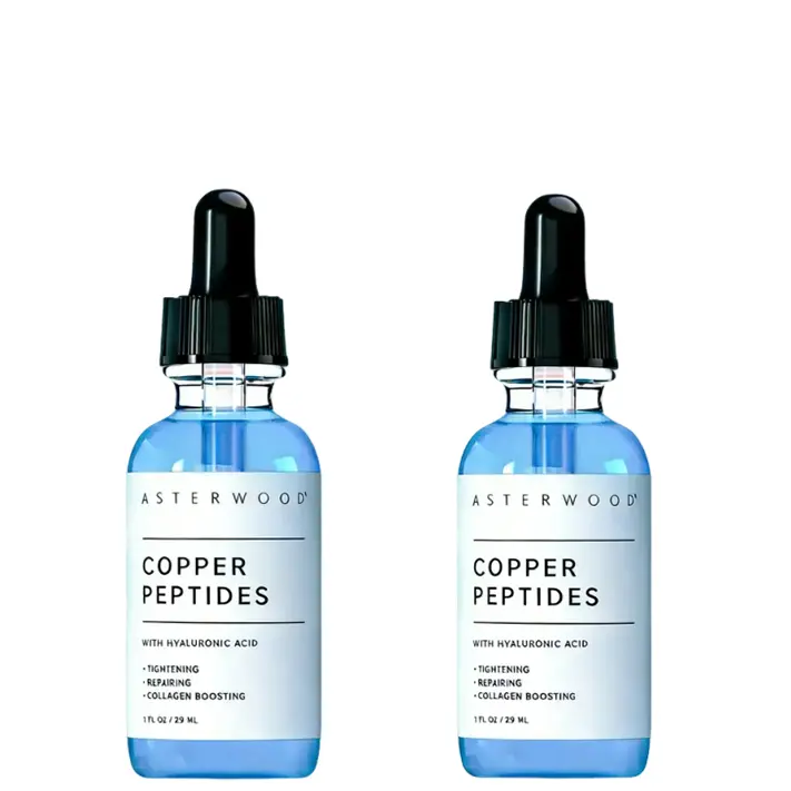 GHK Cu Peptide Serum, Copper Peptide Serum with Hyaluronic Acid for Skin  Tightening, Collagen Boosting & Deep Hydration, Advanced Topical Anti-Aging  Facial Serum