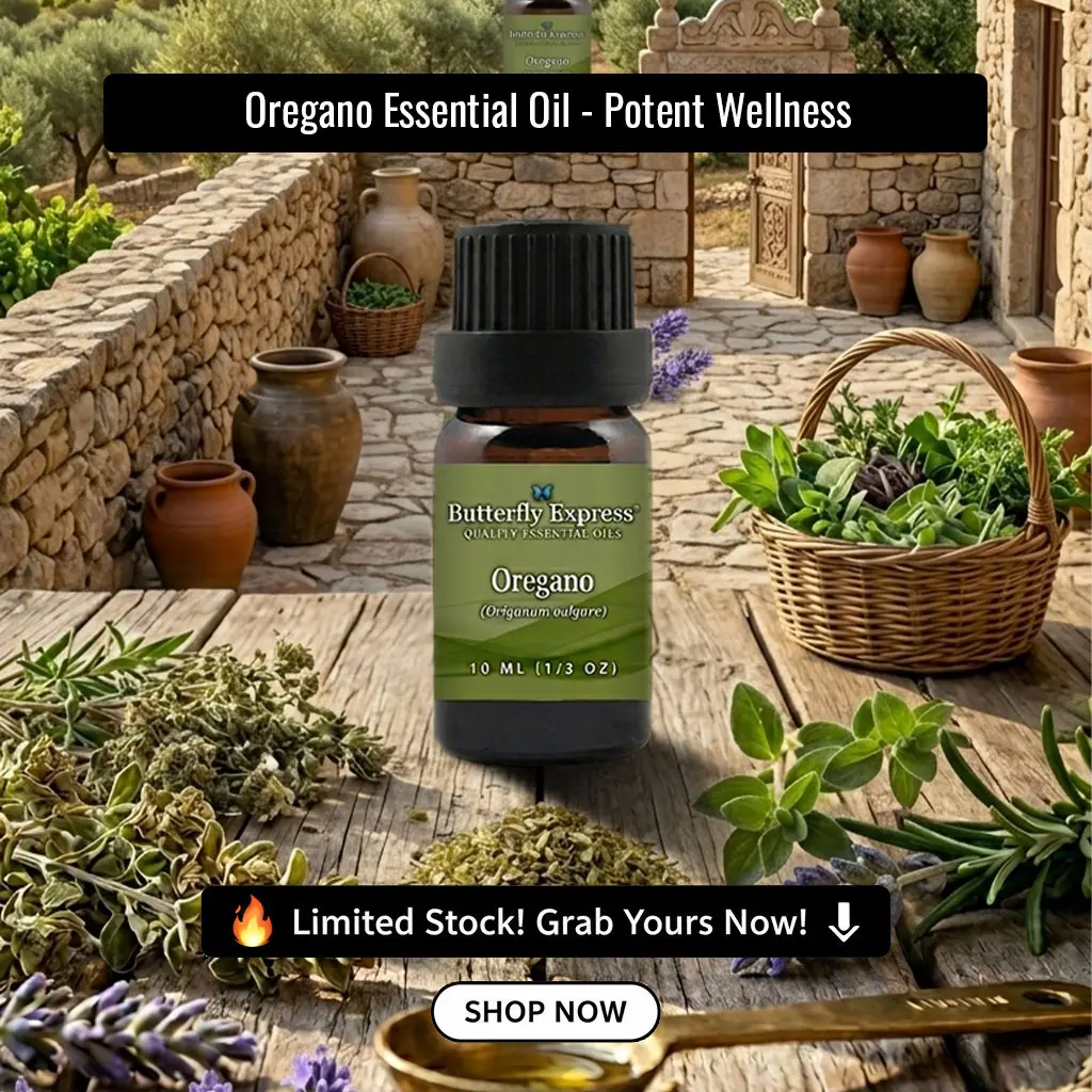 10ml Oregano Essential Oil  (Origanum vulgare)