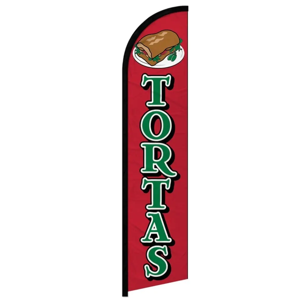 Large-Size Windless Flag with Curved Sleeve, Outdoor Banners, Festive Party Decoration Supplies, Home Backdrop Display