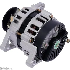 2000W Brushless Permanent Magnet Generator, Low RPM AC/DC Dual Use Alternator with Pure Coil, for Charging and Lighting Agricultural Vehicles Such As Tricycles, Tractors Aluminum Shell AgricultureVeloTerraAB10TitanFix