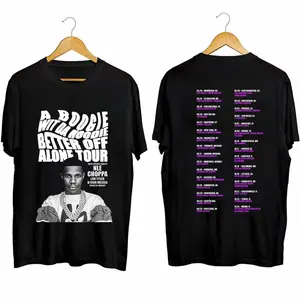 A Boogie Wit A Hoodie Better Off Alone Tour 2024 Shirt, A Boogie Wit A Hoodie Fan Shirt, A Boogie Wit A Hoodie 2024 Concert Shirt For Fan