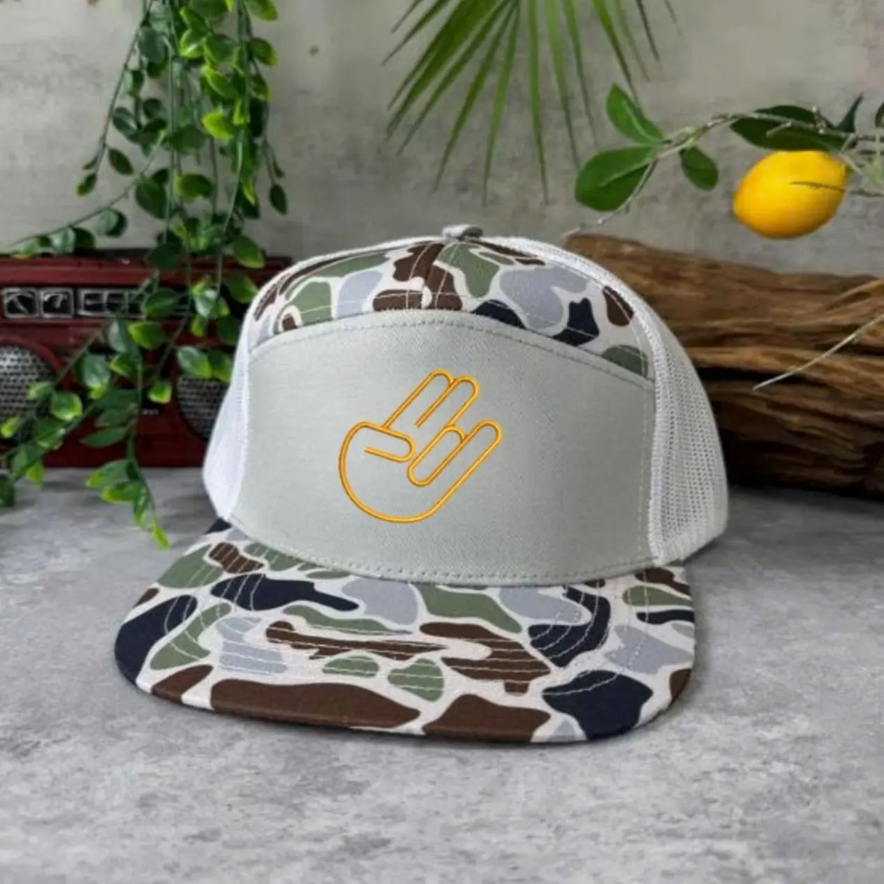 Shocker Club Embroidered Hat, Unisex Adjustable Snapback Trucker Hat – Summer Beach & Sports Cap with Mesh Back