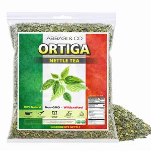 5oz Nettle Tea – Nettle Leaf Organic, Nettle Tea Loose Leaf, Stinging Nettles Loose Leaf Organic, Ortiga Verde Organica herb Ortiga Hortiga Te Stinging Infusion Tea (Urtica Dioica) IMPORTED FROM MEXICO