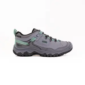 KEEN Targhee IV Waterproof Hiking Shoe (Women's) - Alloy/Granite Green