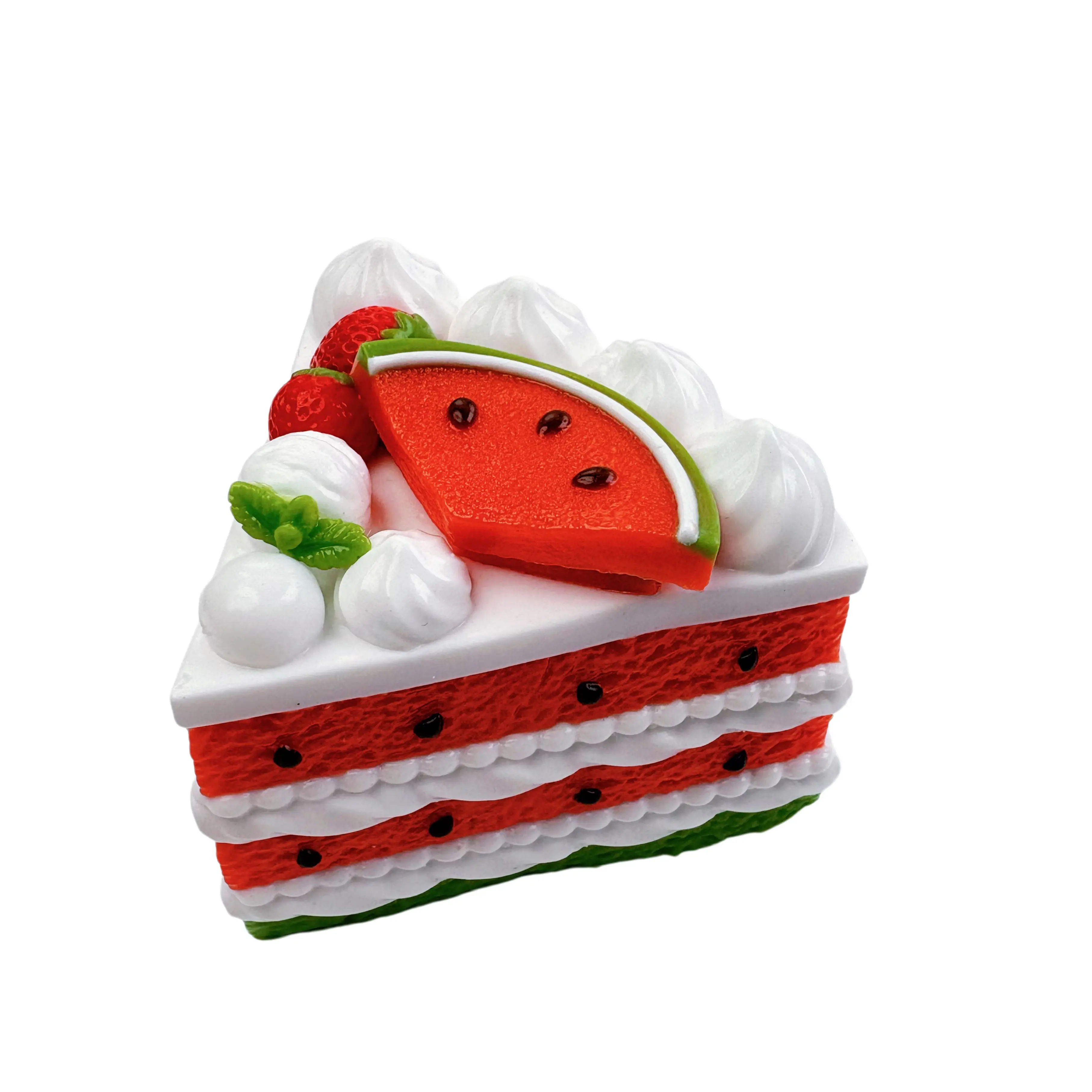 watermelon cake taba squishy with soft and sticky texture