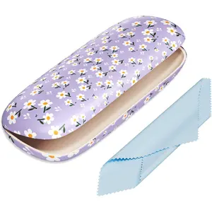 Eyeglasses Case, Hard Shell Protective Case for Glasses, Unisex for Women Men
