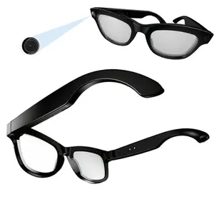 Ai Multifunction Bluetooth-compatible Glasses, Smart Audio Eyewear, 500w HD Camera + 1080P Video Recording, Image Recognition, Language Translation