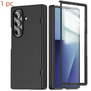 Samsung Galaxy Z Fold 7/6 Phone Case, PC Full Coverage Mid-Frame Hinge Skin-Like Protection, Durable and Stylish Design