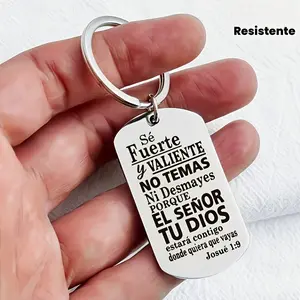 Custom Stainless Steel Inspirational Military-Style Keychain, Mind Reading Themed Key Pendant, Ideal as a Small Gift, Christmas Gift, or Birthday Gift,Durable Metal Keychain For Mom, Sister, Friend, Family