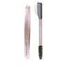 Jenny Patinkin The Big Reveal US Lashes and Brows Touch Up Eyebrow Styling Kit - Beauty Care Makeup Tool with Lightweight Precision Stainless Steel Tweezers, Dual-Ended Comb, Mascara Lash Separator, Rose Gold for Natural Brows Maintenance