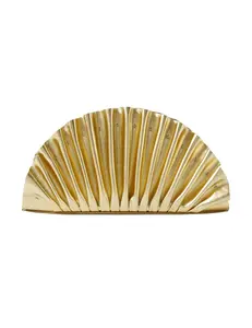 Cult Gaia Nala Mini Clutch in Gold