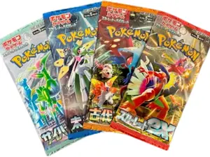 Pokemon Japanese Booster Pack Lot of 4