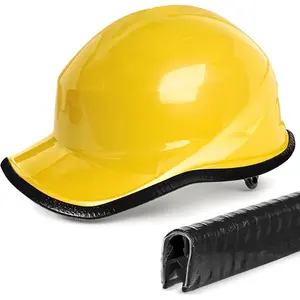 2m/78.7Inch Full Brim Guard Hard Hat Guard Strip Brim Guards Edge Trim Strengthen Helmet Protection Length Hats Care Accessories for Cars Boats Vehicles Hard Hats Edges (Hard Hat Not Including)