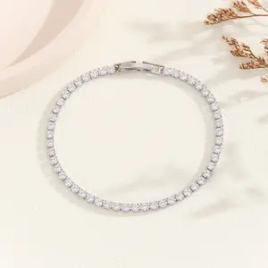 2PCS Super Flash Bracelets, Bling Zircon Elegant Bracelet Fashionable Simple Shinging Bracelets