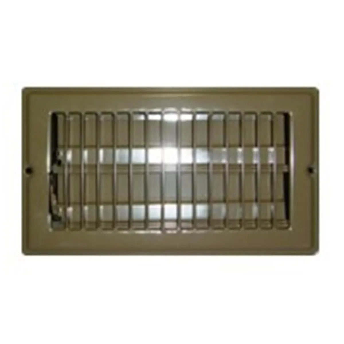 212 MAIN V-102B 4x8 in. Steel Face Floor Register, Heavy Duty Fan, Adjustable Fan, Household Appliance Part for Heat Distribution