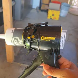 SILIGUN Caulking Gun - Patent Design - Anti Drip Mechanism - 12:1 Thrust Ratio